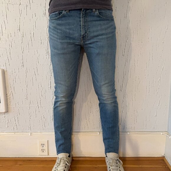 Levi's Lot 512 Slim Taper Men's Jeans 31x32 Light Wash - Picture 1 of 6